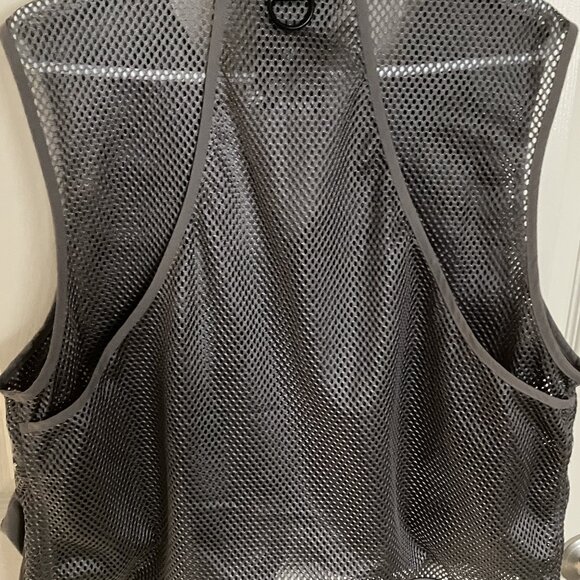 Vintage 1990's  Browning Men's Fly Fishing Vest    Gray   Size Medium - Picture 2 of 12